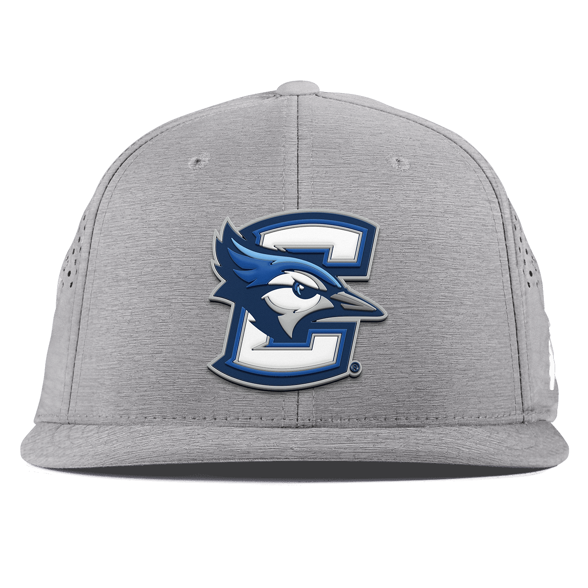 Creighton University "Creighton Block" Flat Performance Heather Gray