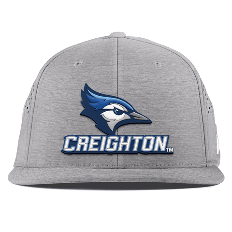 Creighton University "Creighton Team Logo" Flat Performance Heather Gray