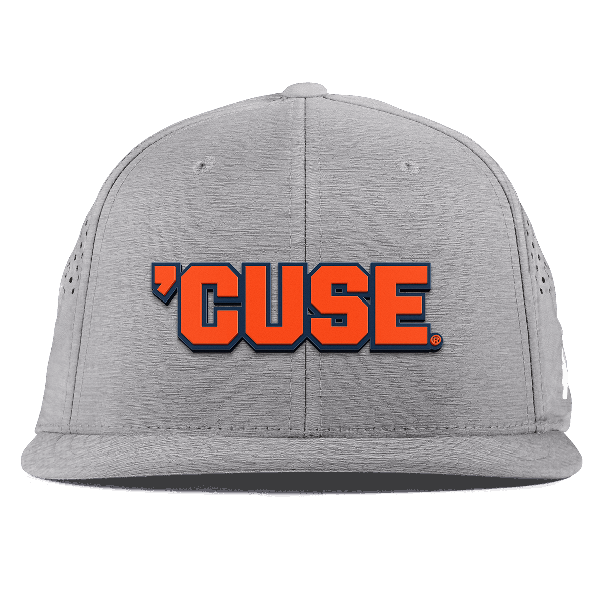 Syracuse University "Cuse Block" Flat Performance Heather Gray