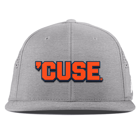 Syracuse University "Cuse Block" Flat Performance Heather Gray