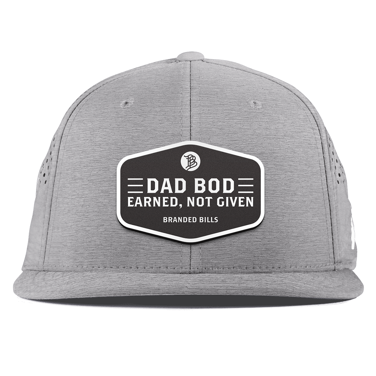 Dad Bod Flat Performance Heather Gray