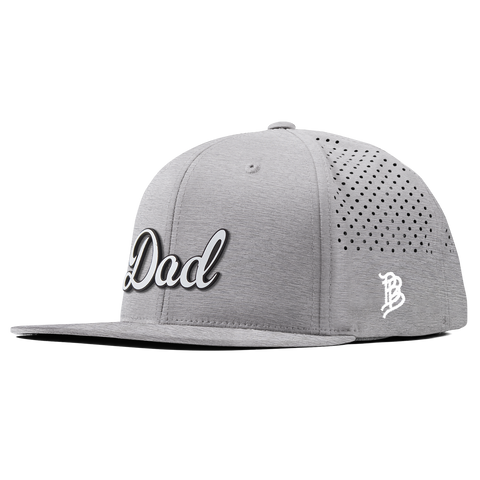 Dad Script Flat Performance Heather Gray