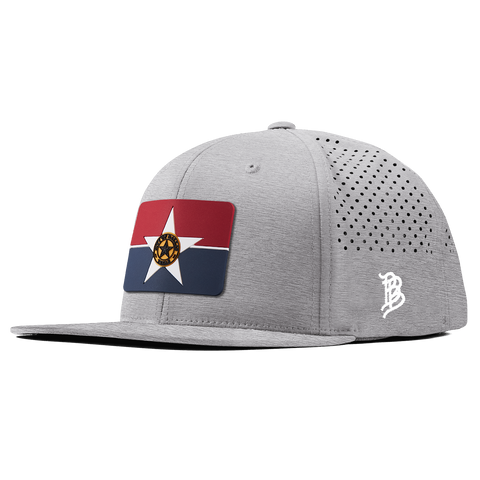 Dallas Flag Flat Performance Heather Gray