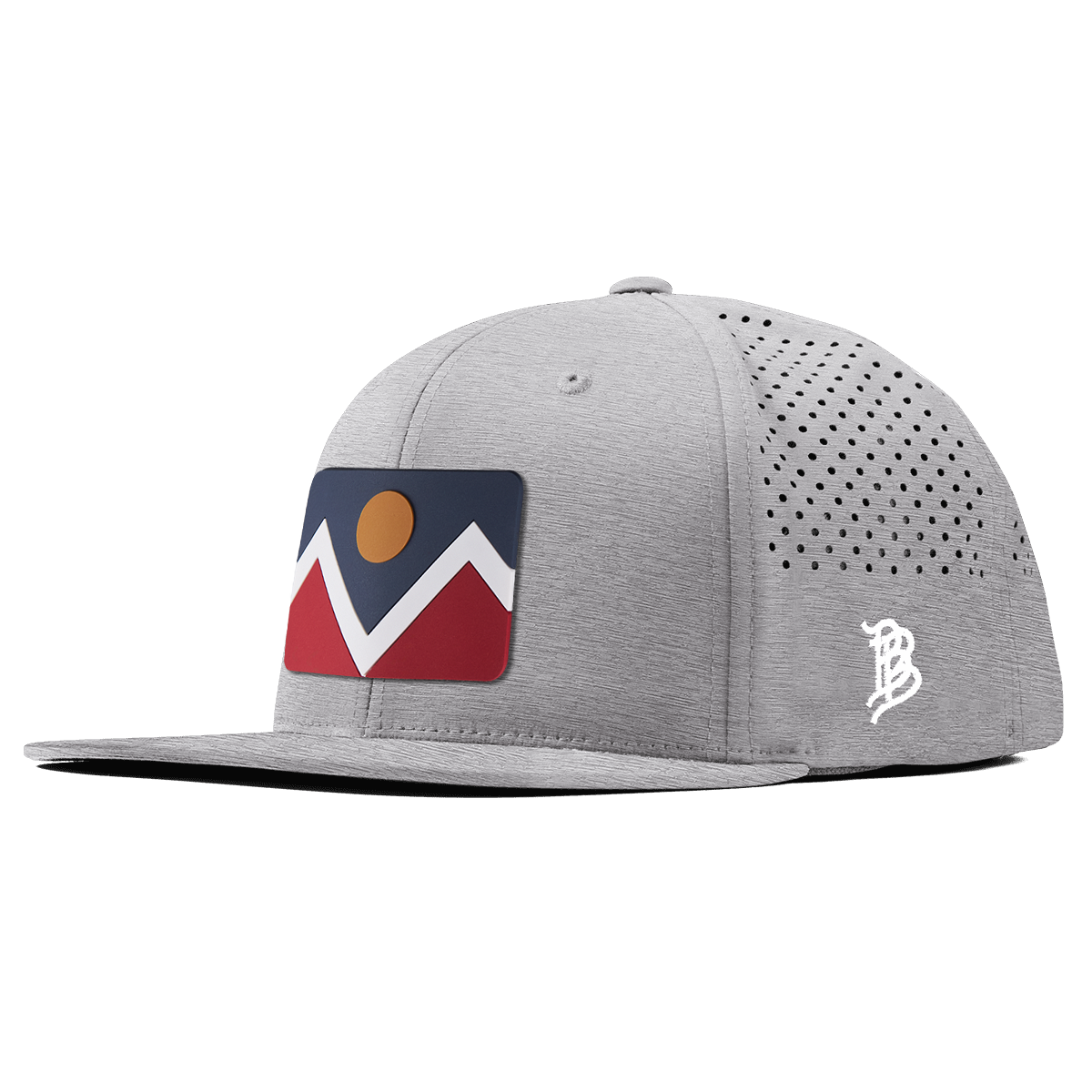 Denver Flag Flat Performance Heather Gray 