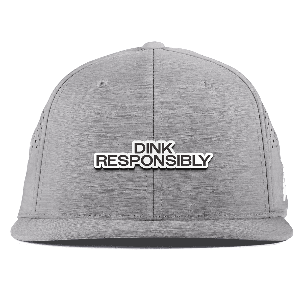 Dink Responsibly Flat Performance Heather Gray