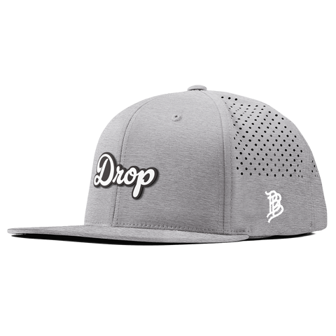 Drop Script Flat Performance Heather Gray