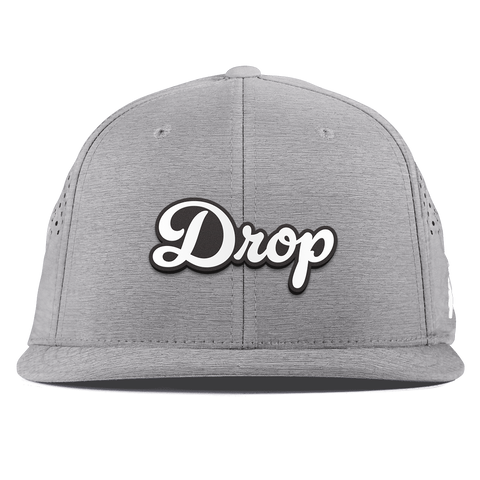Drop Script Flat Performance Heather Gray