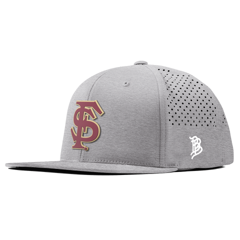 Florida State University "FSU Block" Flat Performance Heather Gray