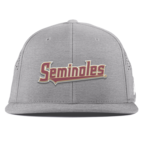 Florida State University "FSU Seminoles Block" Flat Performance Heather Gray
