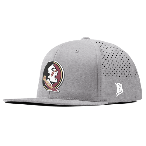 Florida State University "FSU Team Logo" Flat Performance Heather Gray