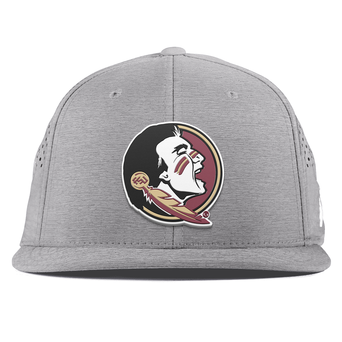 Florida State University "FSU Team Logo" Flat Performance Heather Gray