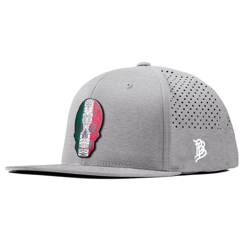 Fiesta Sugar Skull Flat Performance Heather Gray