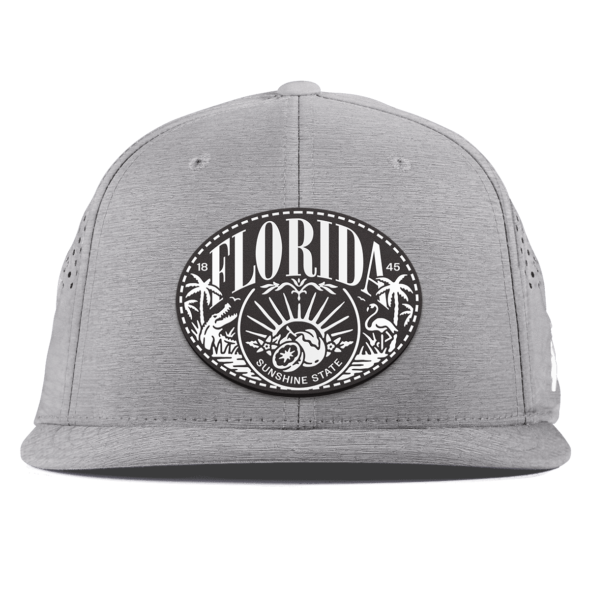 Florida Traveler Flat Performance Heather Gray