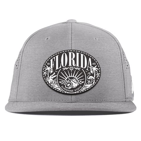 Florida Traveler Flat Performance Heather Gray