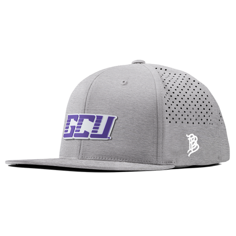 Grand Canyon University "GCU Block" Flat Performance Heather Gray 