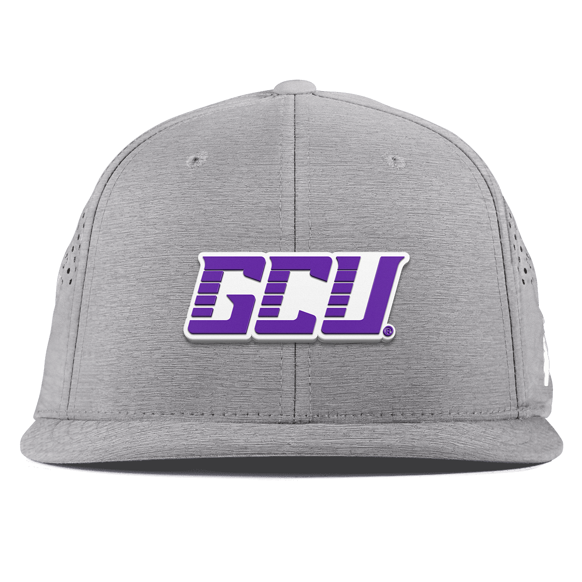 Grand Canyon University "GCU Block" Flat Performance Heather Gray