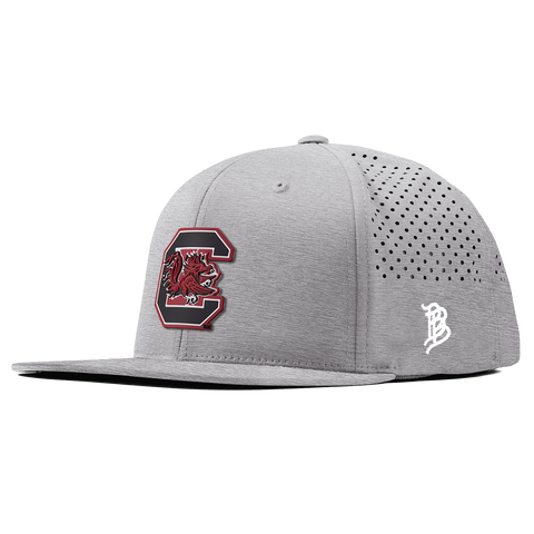 University of South Carolina "Gamecocks Garnet" Flat Performance Heather Gray