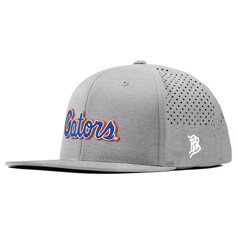 University of Florida "Gator Script" Flat Performance Heather Gray