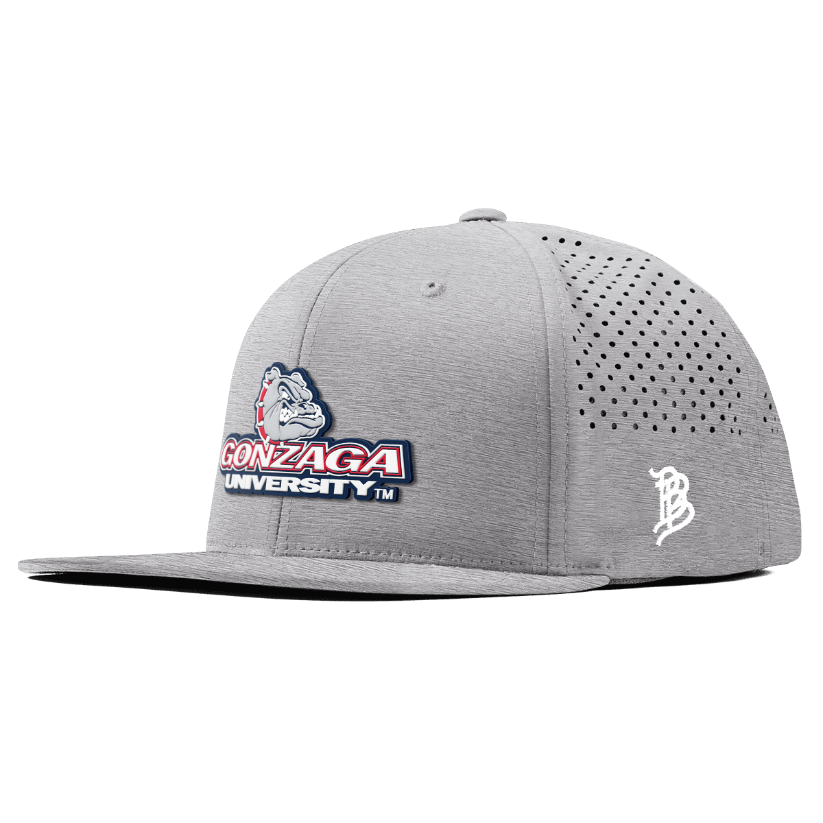 Gonzaga University "Gonzaga Team Logo" Flat Performance Heather Gray