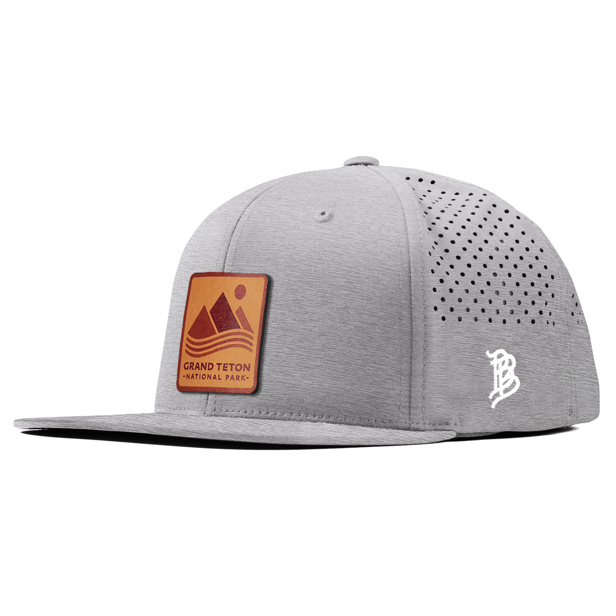 Grand Teton National Park Flat Performance Heather Gray