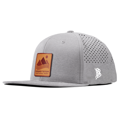 Grand Teton National Park Flat Performance Heather Gray