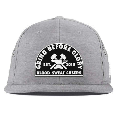 Grind Before Glory Flat Performance Heather Gray