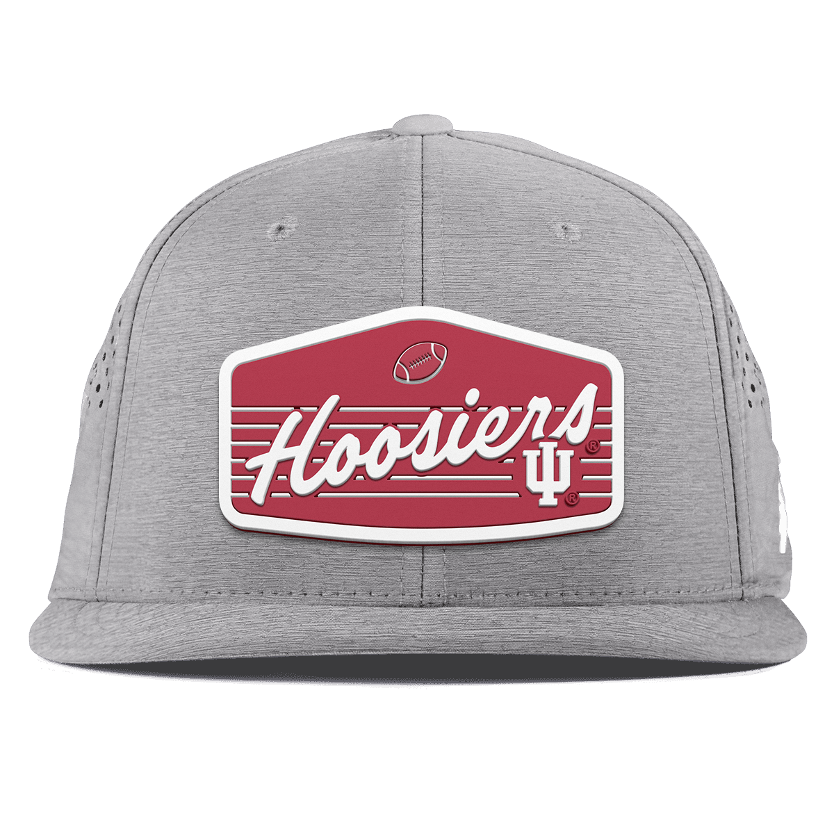 Indiana University "Hoosiers Football" Flat Performance Heather Gray