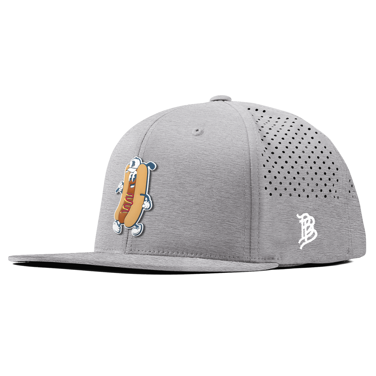 Hot Dog Buddy Flat Performance Heather Gray