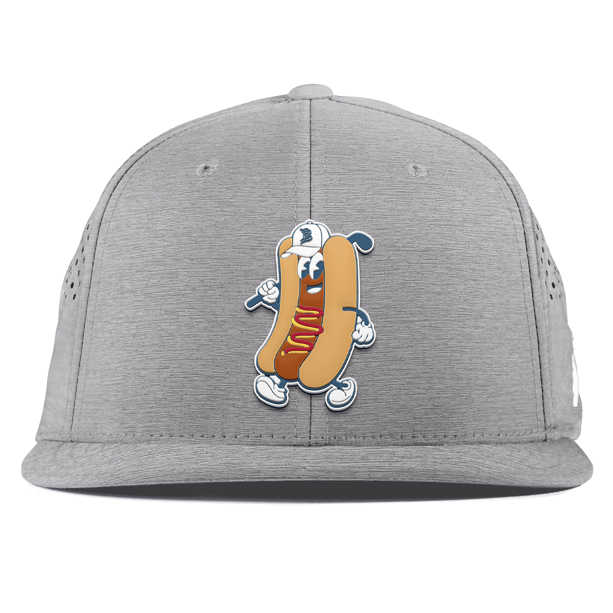 Hot Dog Buddy Flat Performance Heather Gray