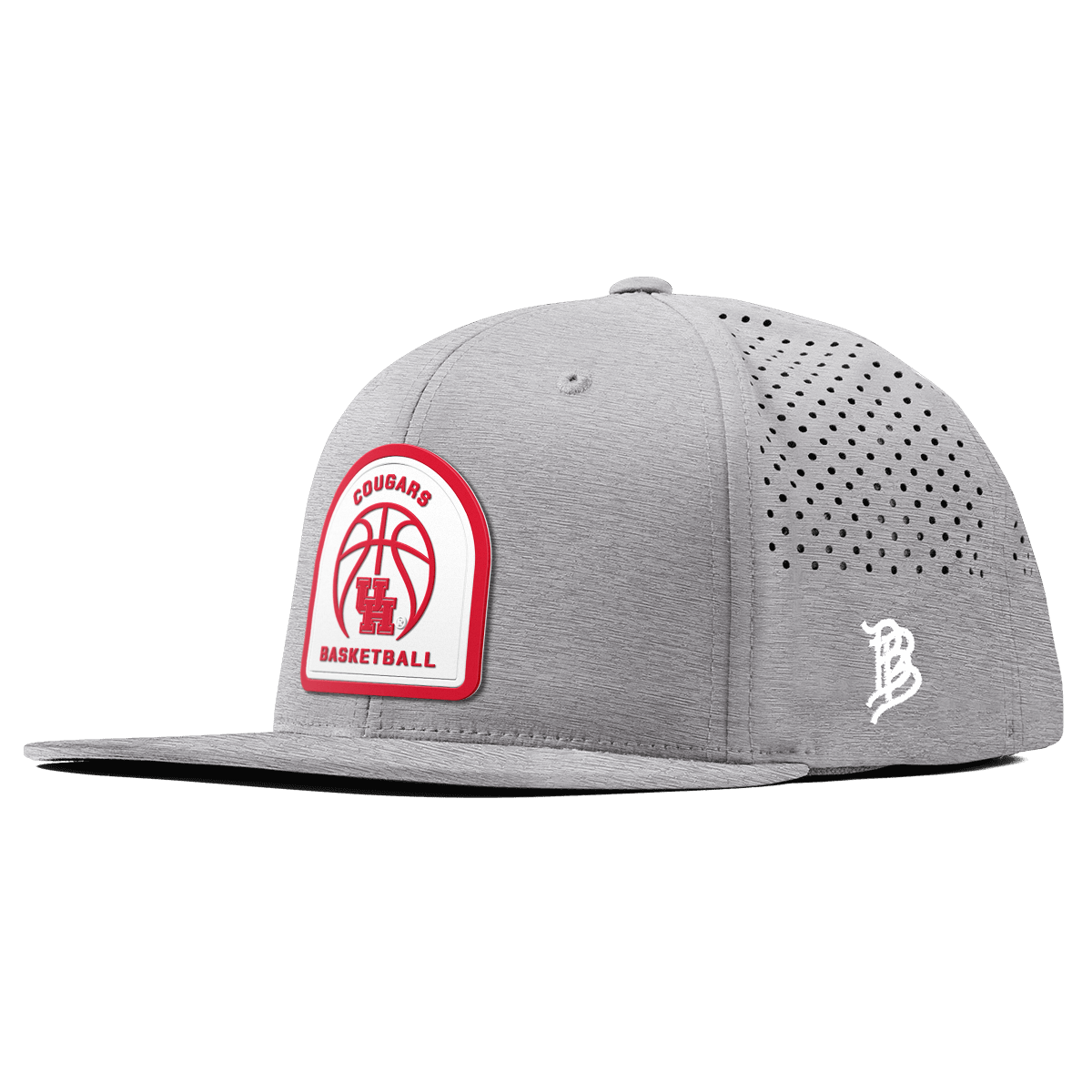 University of Houston "Houston Basketball" Flat Performance Heather Gray