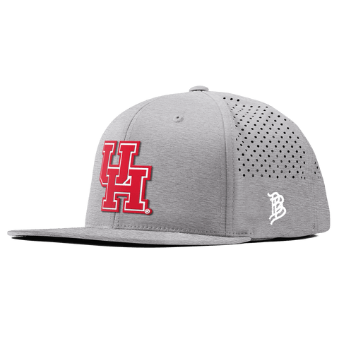 University of Houston "Houston Block" Flat Performance Heather Gray