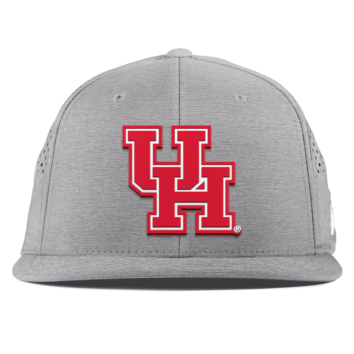 University of Houston "Houston Block" Flat Performance Heather Gray