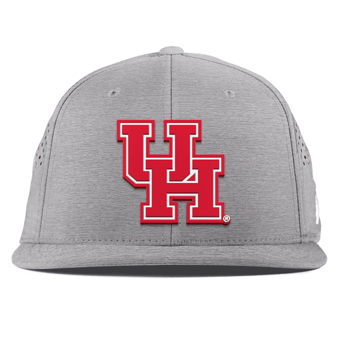 University of Houston "Houston Block" Flat Performance Heather Gray