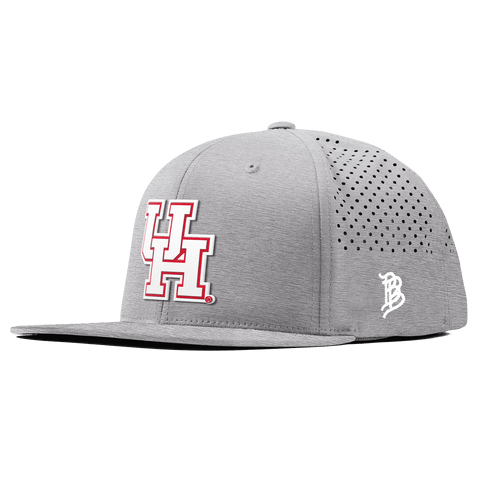 University of Houston "Houston Block" Flat Performance Heather Gray