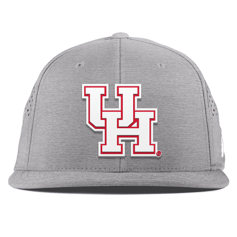 University of Houston "Houston Block" Flat Performance Heather Gray