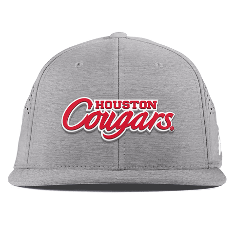 University of Houston "Houston Cougars" Flat Performance Heather Gray