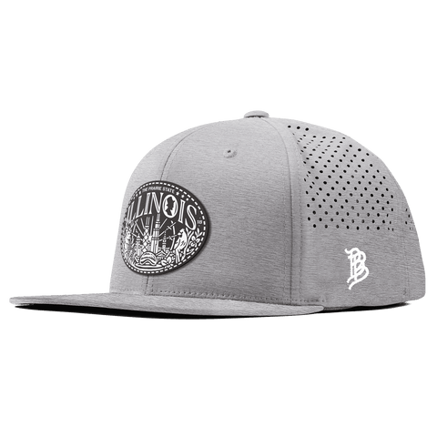 Illinois Traveler Flat Performance Heather Gray