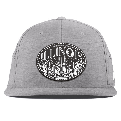 Illinois Traveler Flat Performance Heather Gray