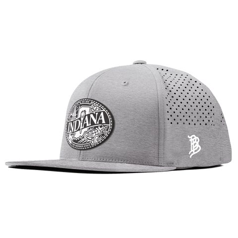 Indiana Traveler Flat Performance Heather Gray
