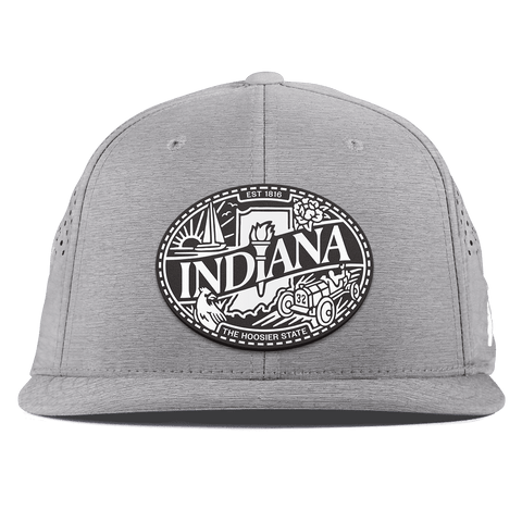 Indiana Traveler Flat Performance Heather Gray