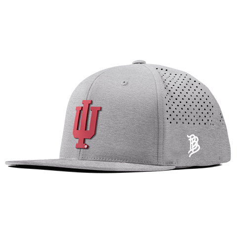 Indiana University "Indiana Team Logo" Flat Performance Heather Gray