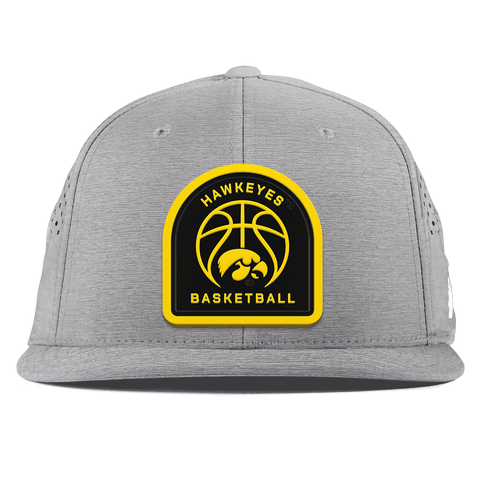 University of Iowa "Iowa Basketball" Flat Performance Heather Gray