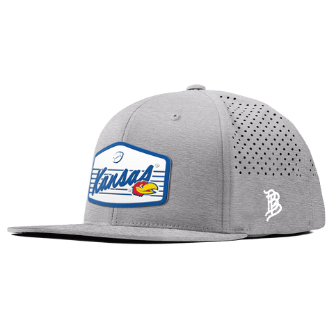 University of Kansas "Jayhawks Football" Flat Performance Heather Gray