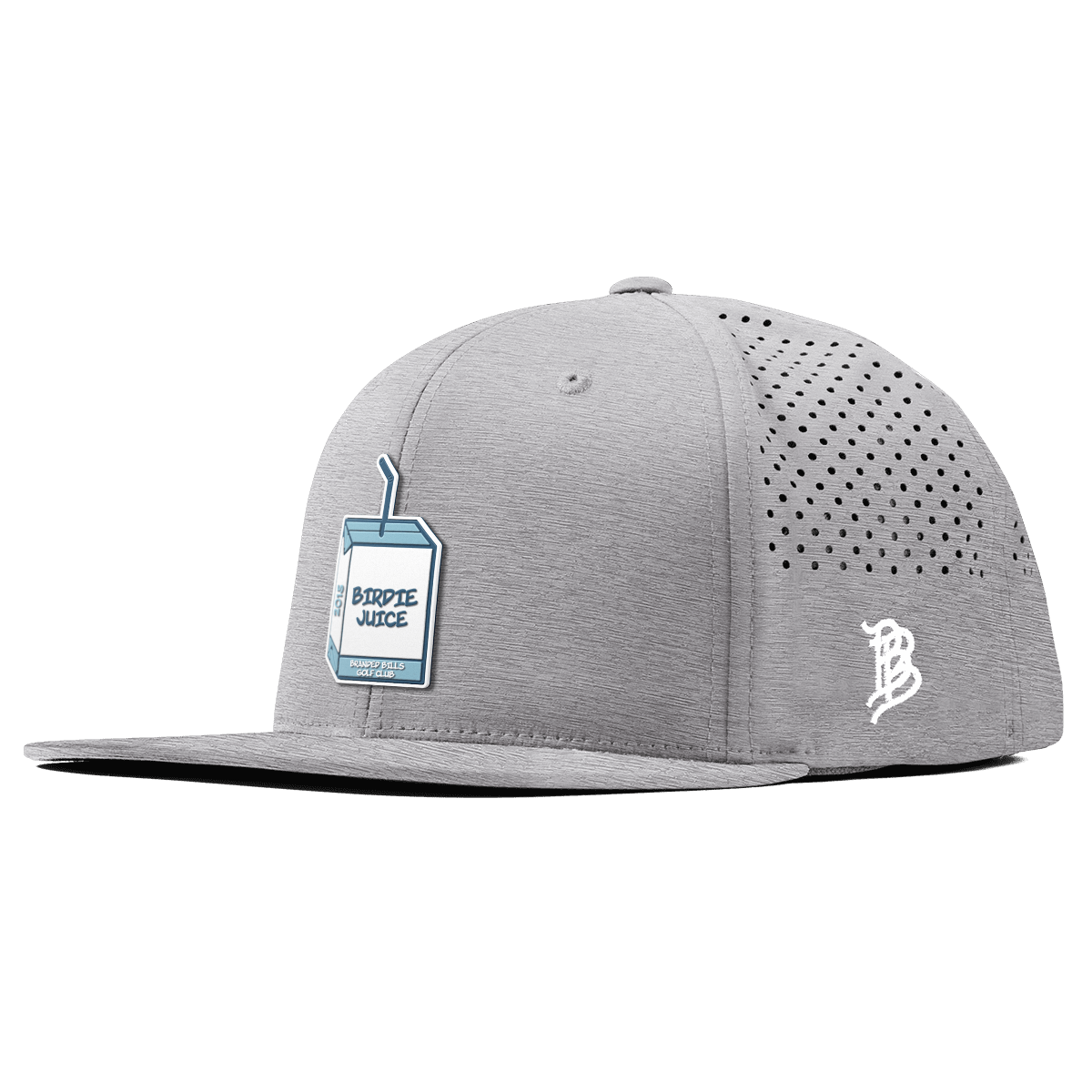 Juice Box Flat Performance Heather Gray