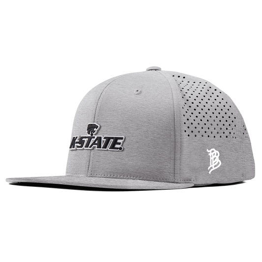 Kansas State "K-State Wildcat" Flat Performance Heather Gray