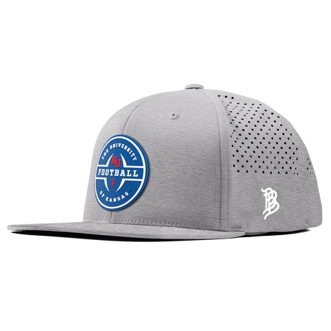 University of Kansas "Kansas Football Legacy" Flat Performance Heather Gray