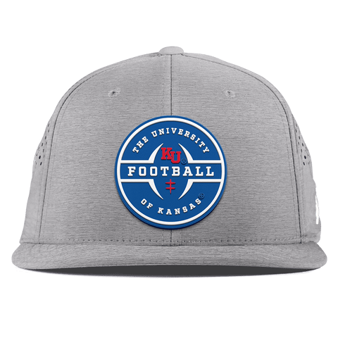 University of Kansas "Kansas Football Legacy" Flat Performance Heather Gray