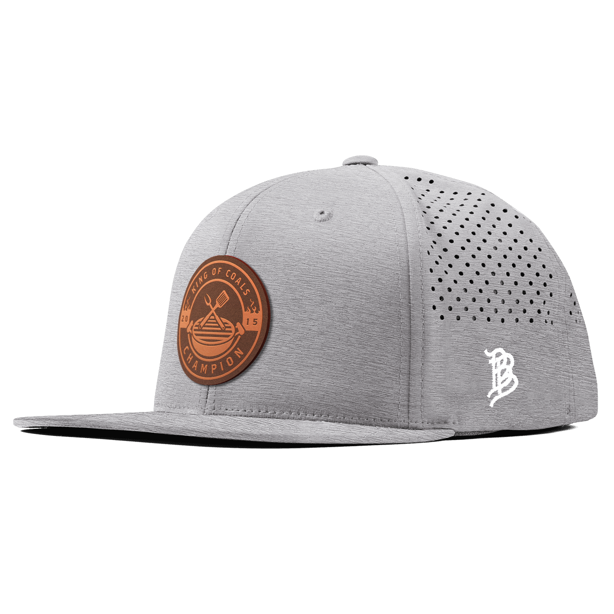 King of Coals Flat Performance Heather Gray