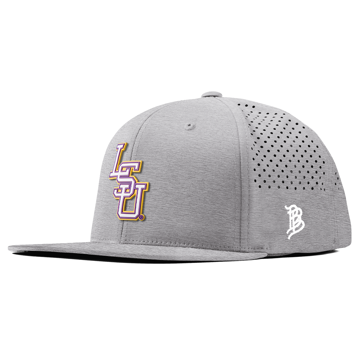 Louisiana State University "LSU Baseball" Flat Performance Heather Gray