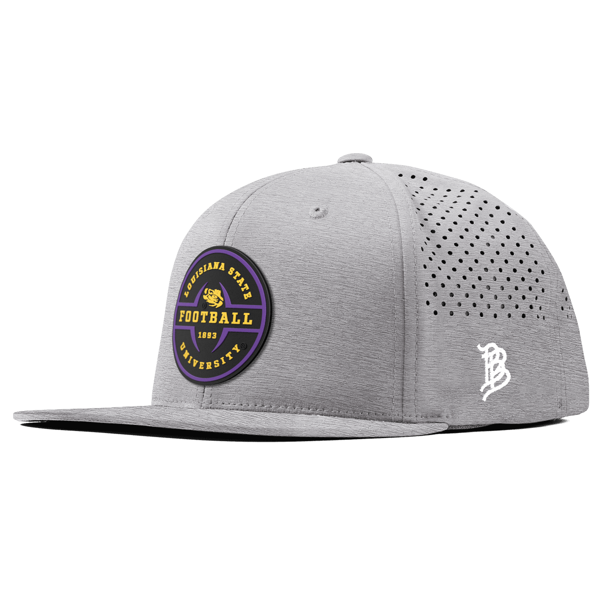 Louisiana State University "LSU Football Legacy" Flat Performance Heather Gray